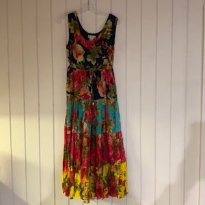 Sleeveless Cotton Maxi Dress